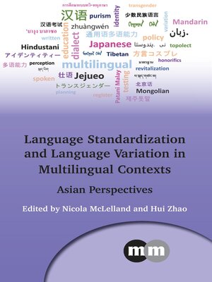 cover image of Language Standardization and Language Variation in Multilingual Contexts
